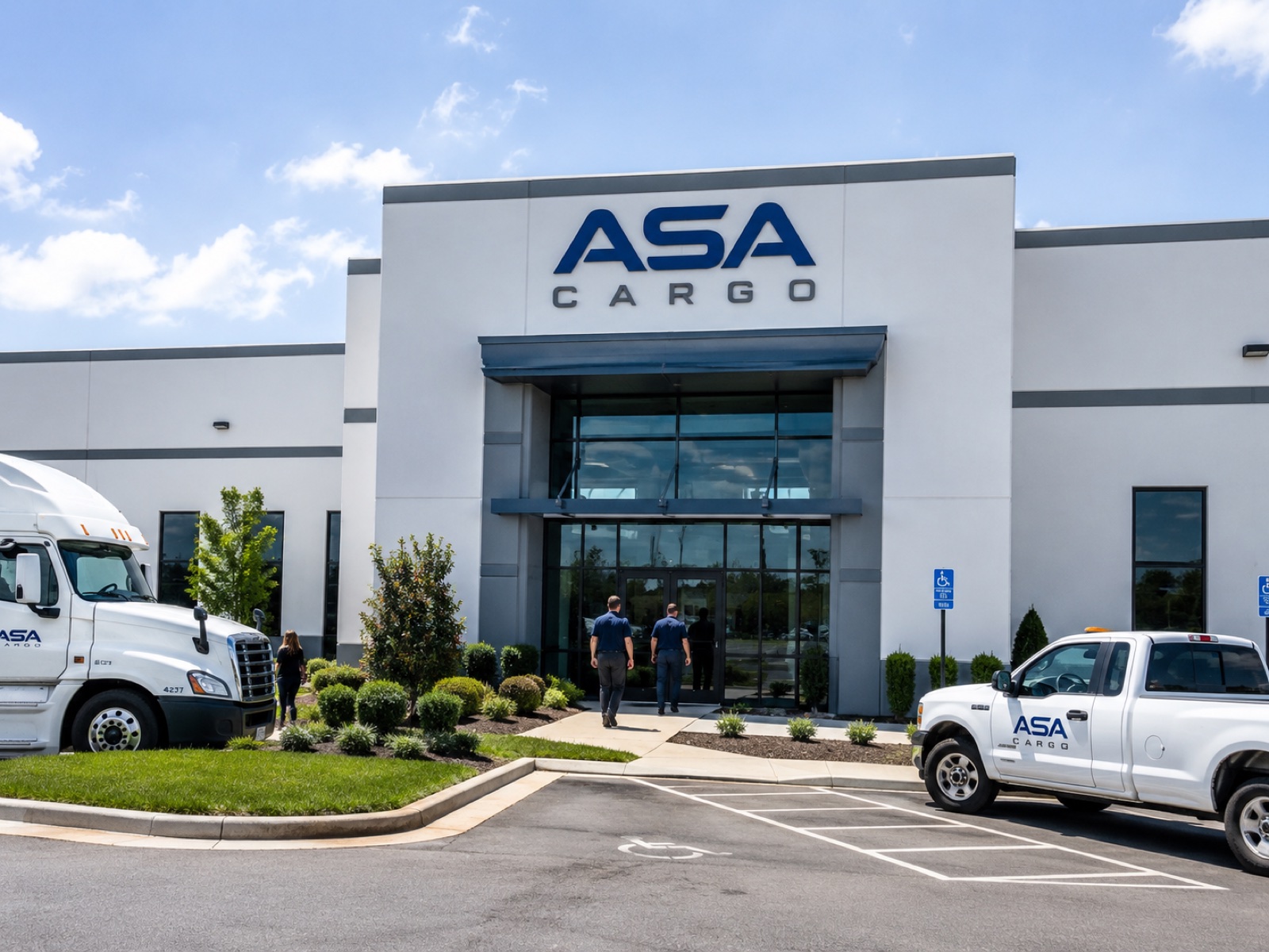 Late-model Freightliner fleet · ASA CARGO LLC